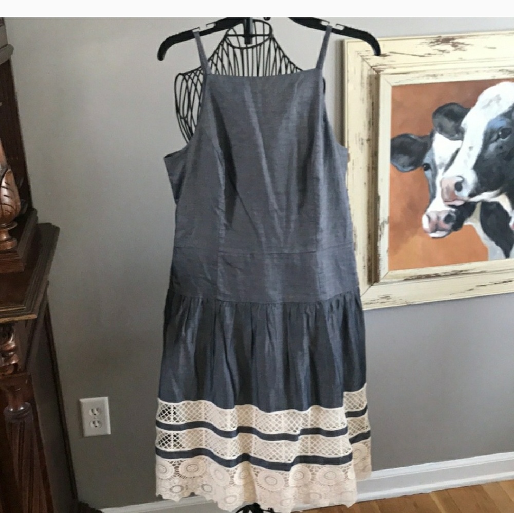 Ann Taylor denim dress size 10